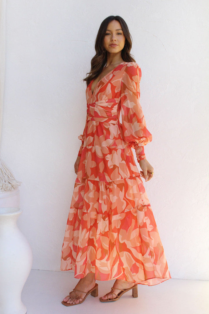 Levoire | Robe À Enrouler Avec Motif Floral Pour Femmes