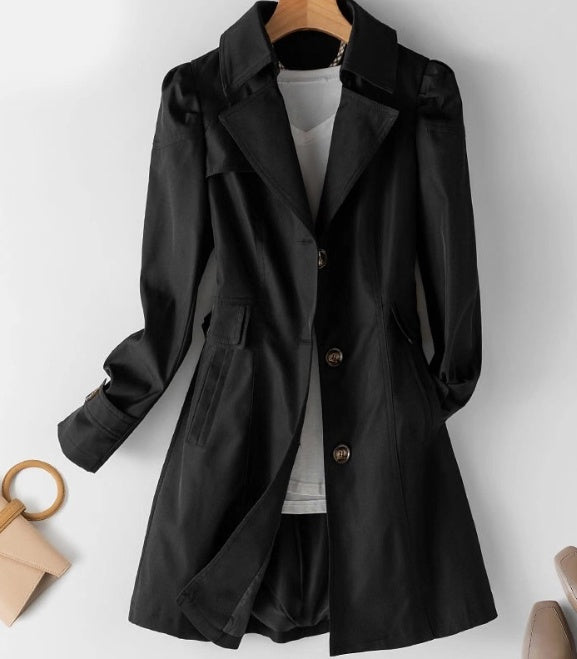 Levoire | Veste Coupe-Vent Élégante Et Décontractée Noir