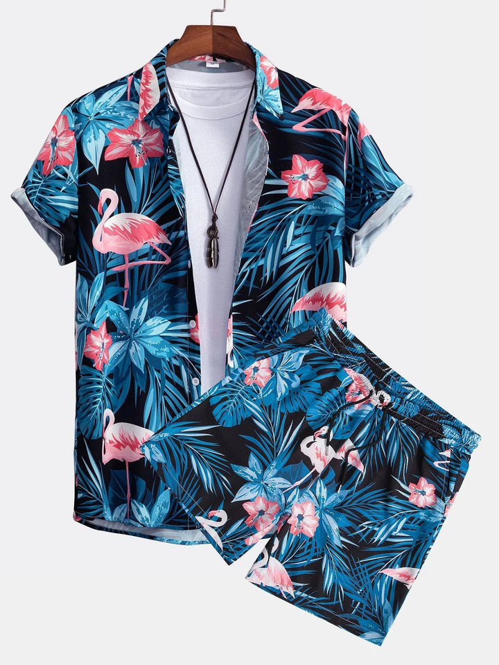 Levoire | Chemise Et Shorts Noir
