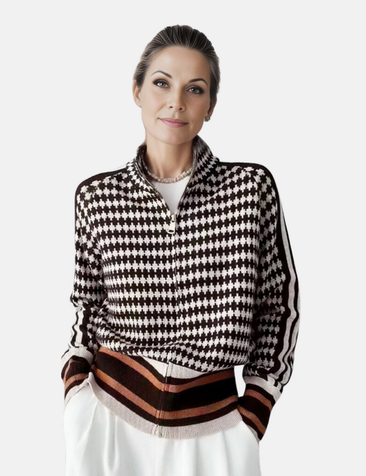 Levoire | Veste Sportive Élégante Pour Femmes Braun