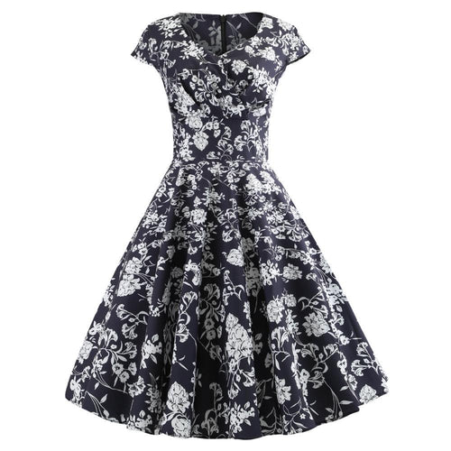 Robe portefeuille pour femmes avec un design floral élégant et une coupe flatteuse Levoire