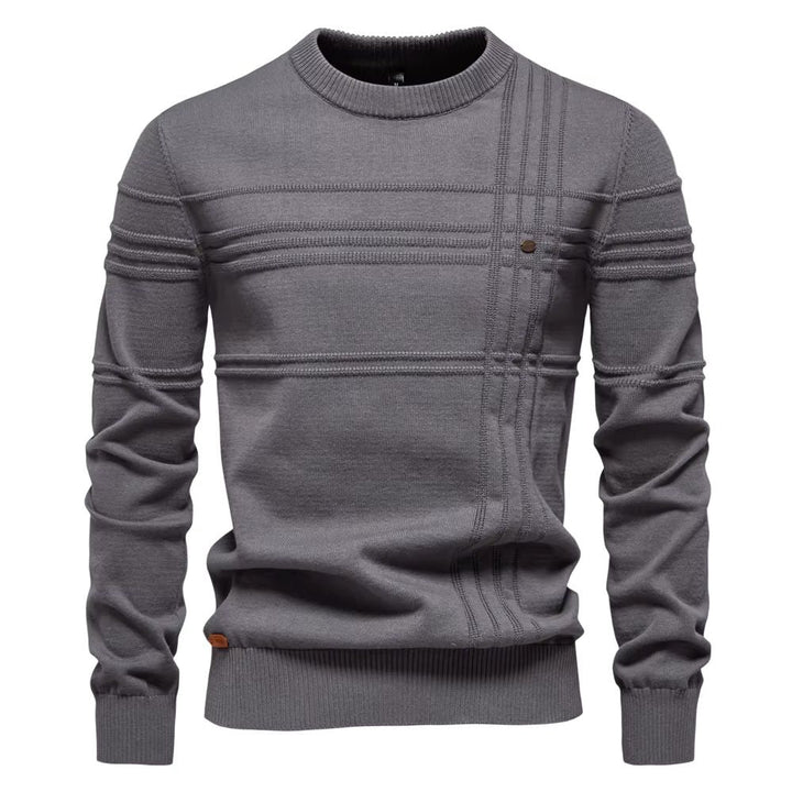 Levoire | Pull d'automne pour hommes Gris foncé