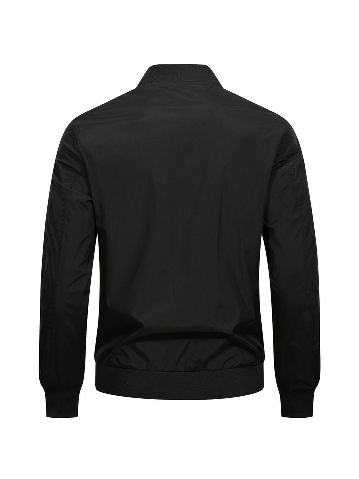 Levoire | Veste Bomber Unicolore Avec Col Baseball