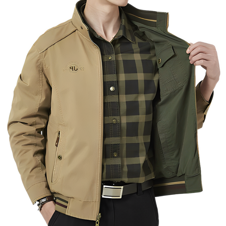 Levoire | Veste De Transition Pour La Mi-Saison Khaki