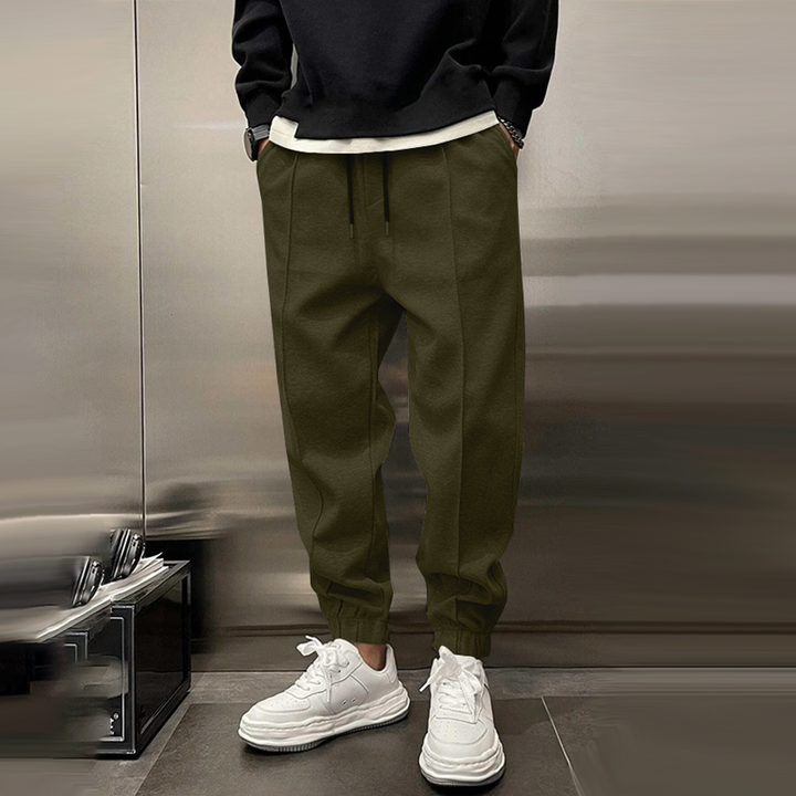 Levoire | Pantalons de sport confortables arméen vert