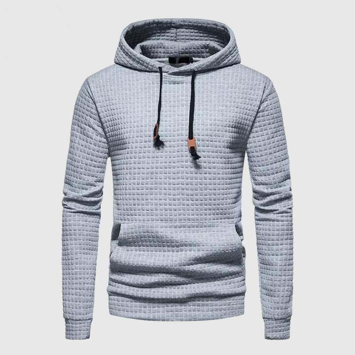 Levoire | Sweat à capuche d'automne pour hommes Gris