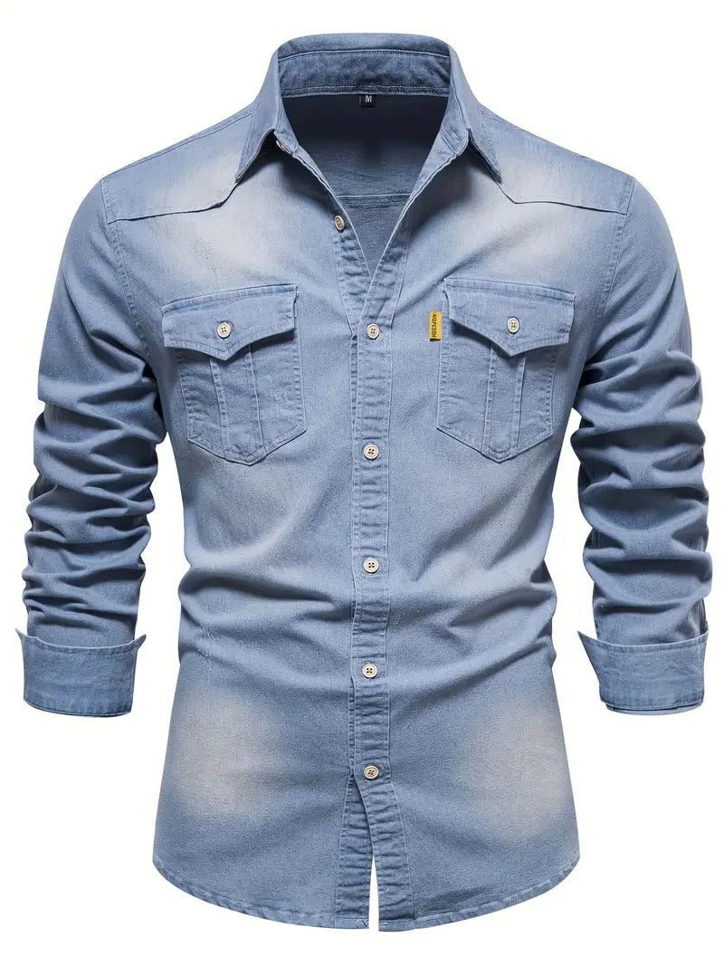 Levoire | Chemise En Denim bleu ciel