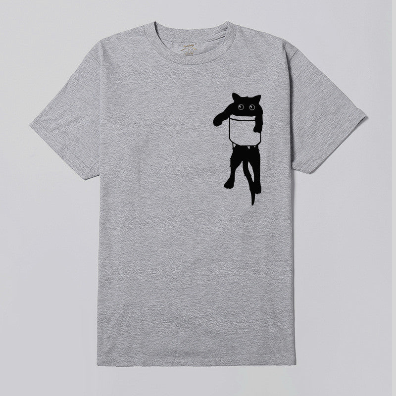 T-shirt pour femmes avec motif animal créatif et coupe décontractée Levoire
