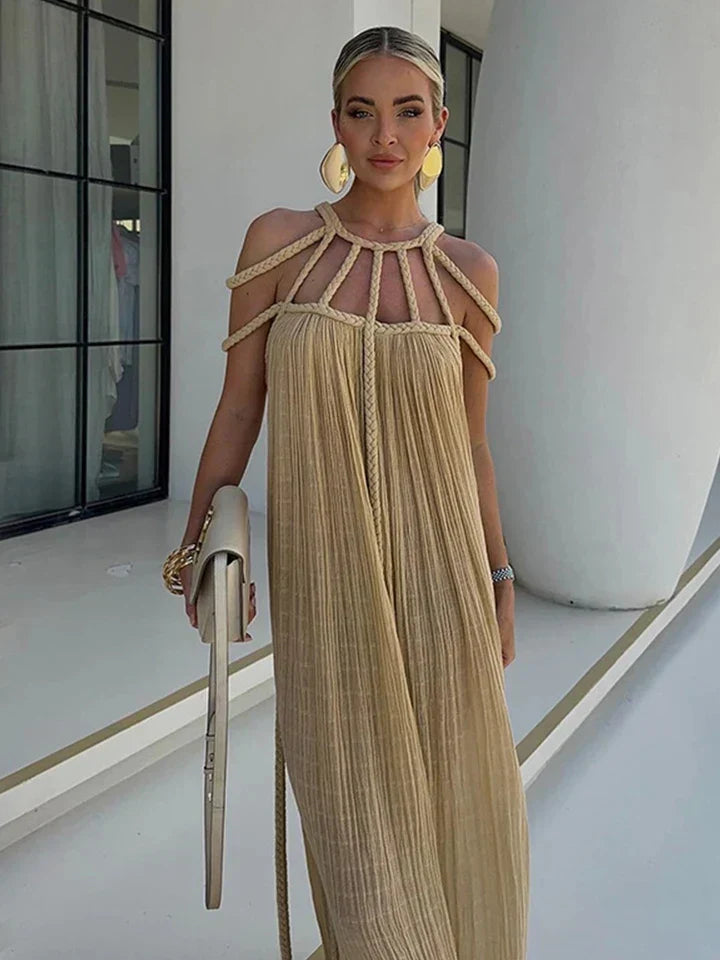 Levoire | Robe De Soirée Décontractée Beige Taille unique