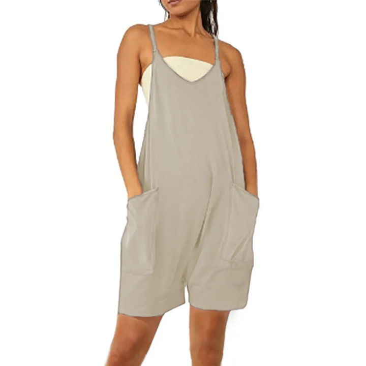 Levoire | Ensemble sans manches d'été pour femmes Gris
