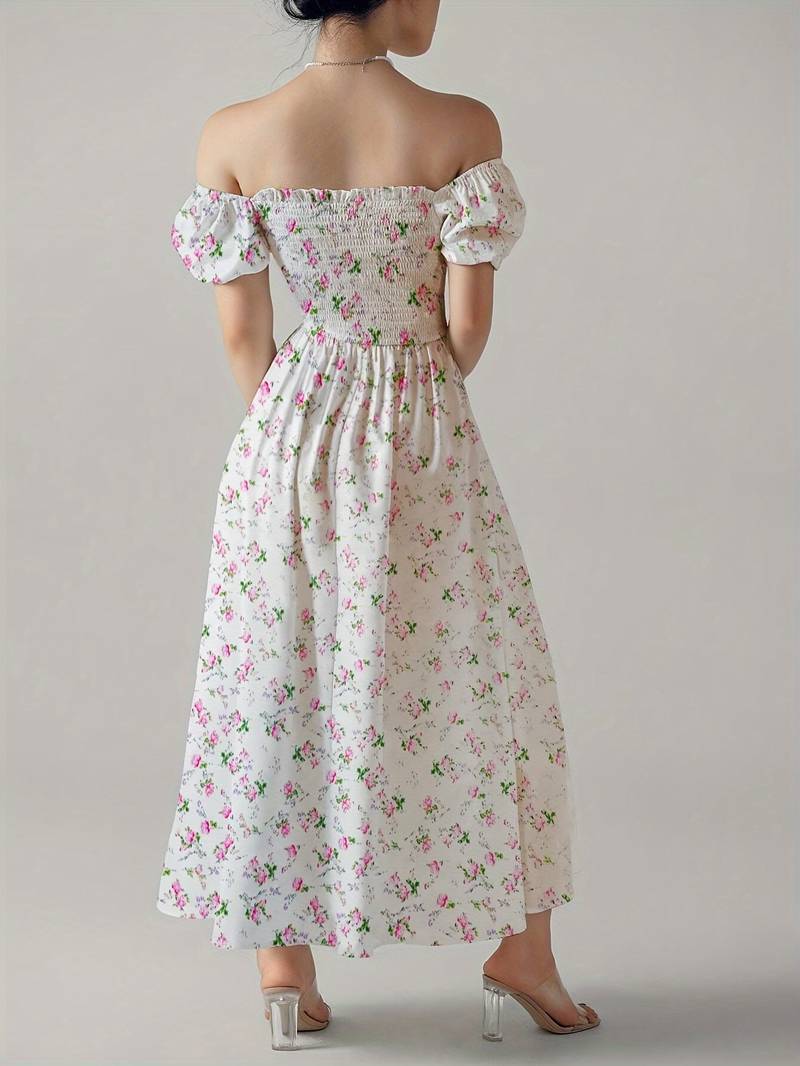 Levoire | Robe Avec Charme Froncé Et Nœud À L'Avant