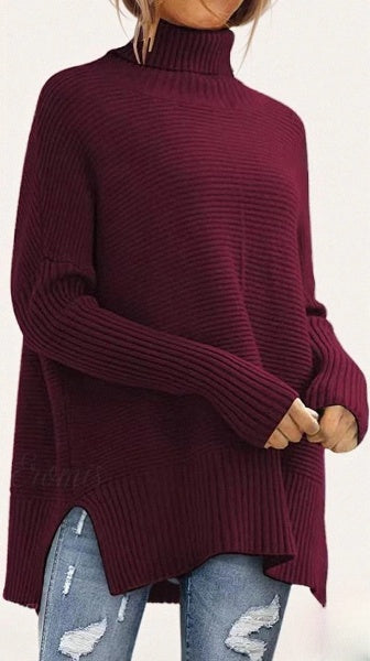 Levoire | Haut Col Top Avec Manches Chauve-Souris Et Coupe Ample Stil-8