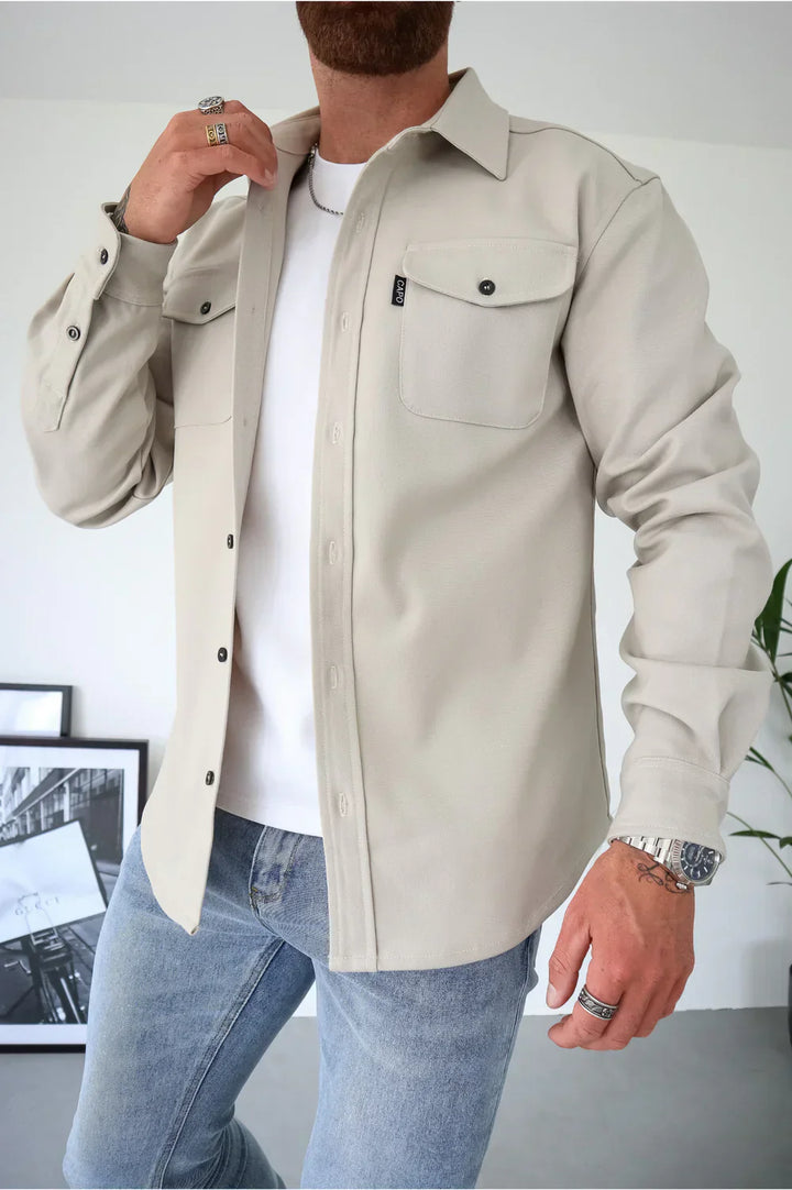 Levoire | Chemise décontractée Supreme Crème