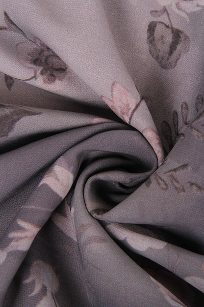 Levoire | Robe Midi Avec Motif Floral Et Décolleté En V