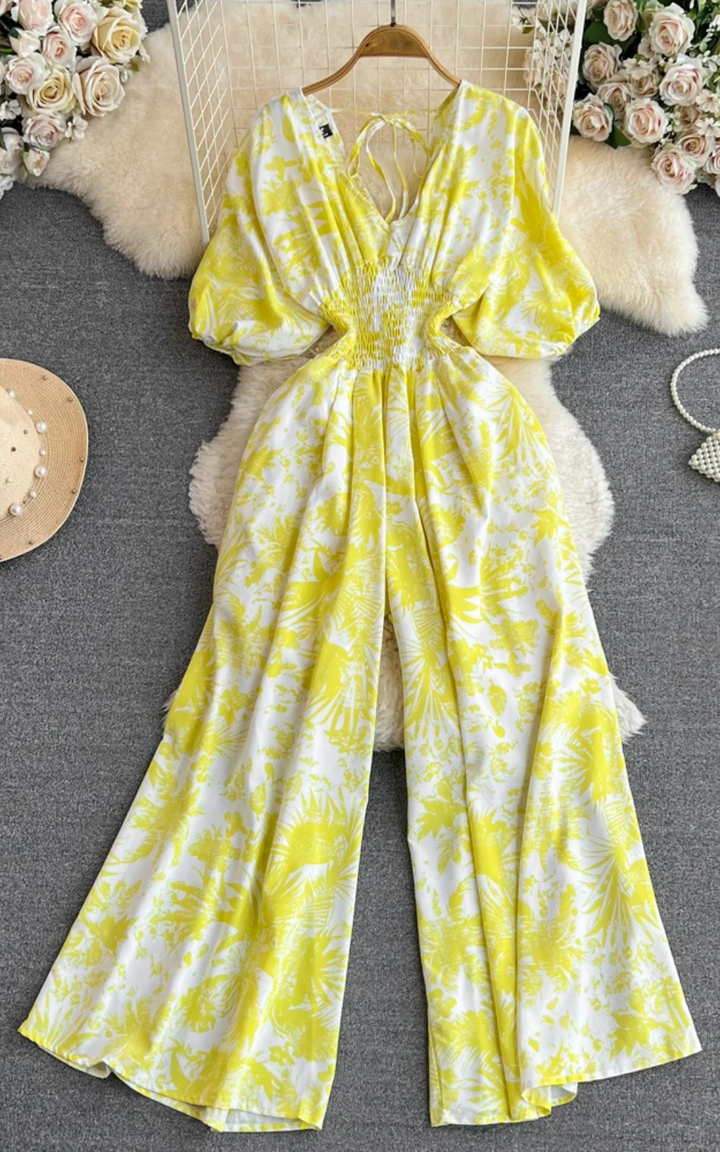 Levoire | Imprimé Femmes Unique Élégance Et Tendance Jaune Une taille