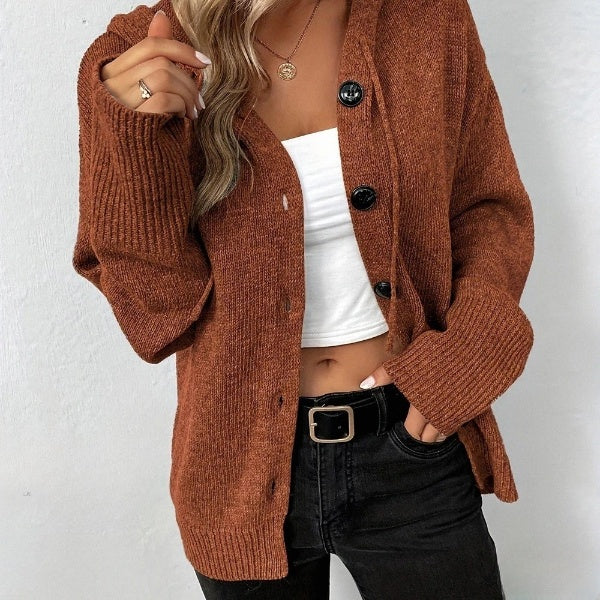 Levoire | Vêtements Grande Taille Gilet Avec Manches Longues Pour Femmes Chameau