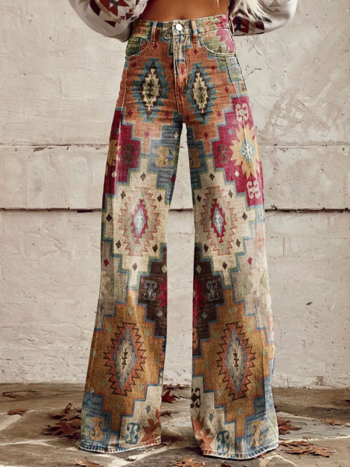 Levoire | Collection De Vin Boho Flare Jeans