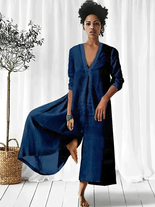 Levoire | Combinaison Originale Avec Une Touche De Luxe Décontracté Bleu Fonce
