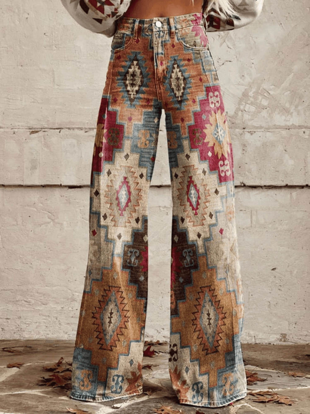 Levoire | Pantalons De Voyage Pour Femmes Pantalons De Loisirs Taille Haute Braun