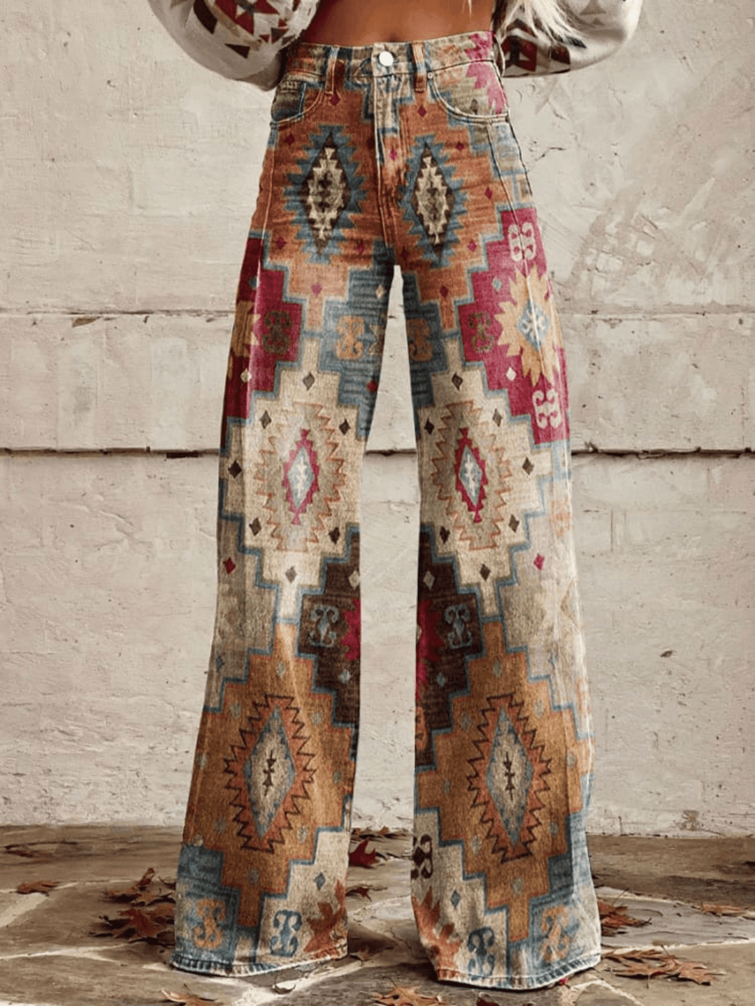 Levoire | Pantalons De Voyage Pour Femmes Pantalons De Loisirs Taille Haute Braun