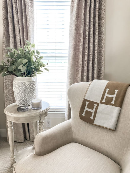 Levoire | Couverture En Cachemire En Laine Élégante