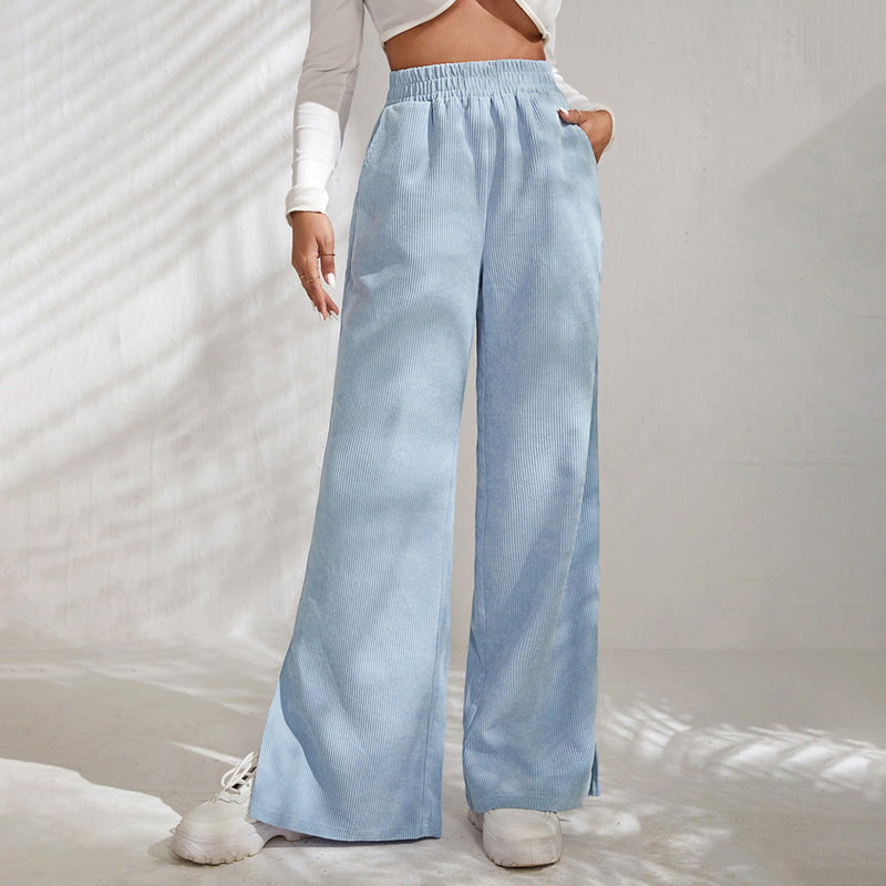 Levoire | Pantalons D'Été Décontractés Et Légers Pour Femmes Pour Les Vacances D'Été Bleu clair