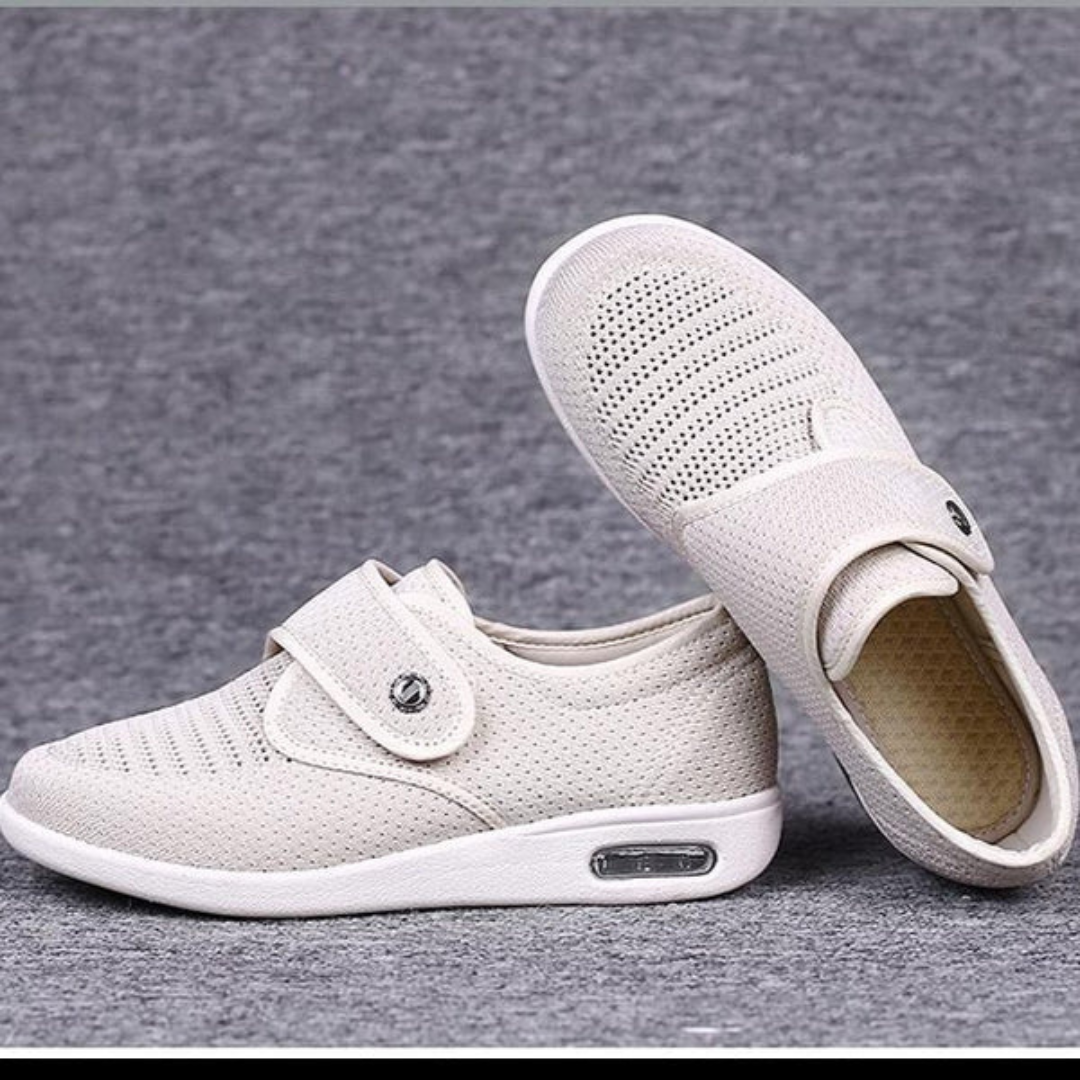 Levoire | Baskets À Enfiler Souple Pour - Femmes - Légères Beige