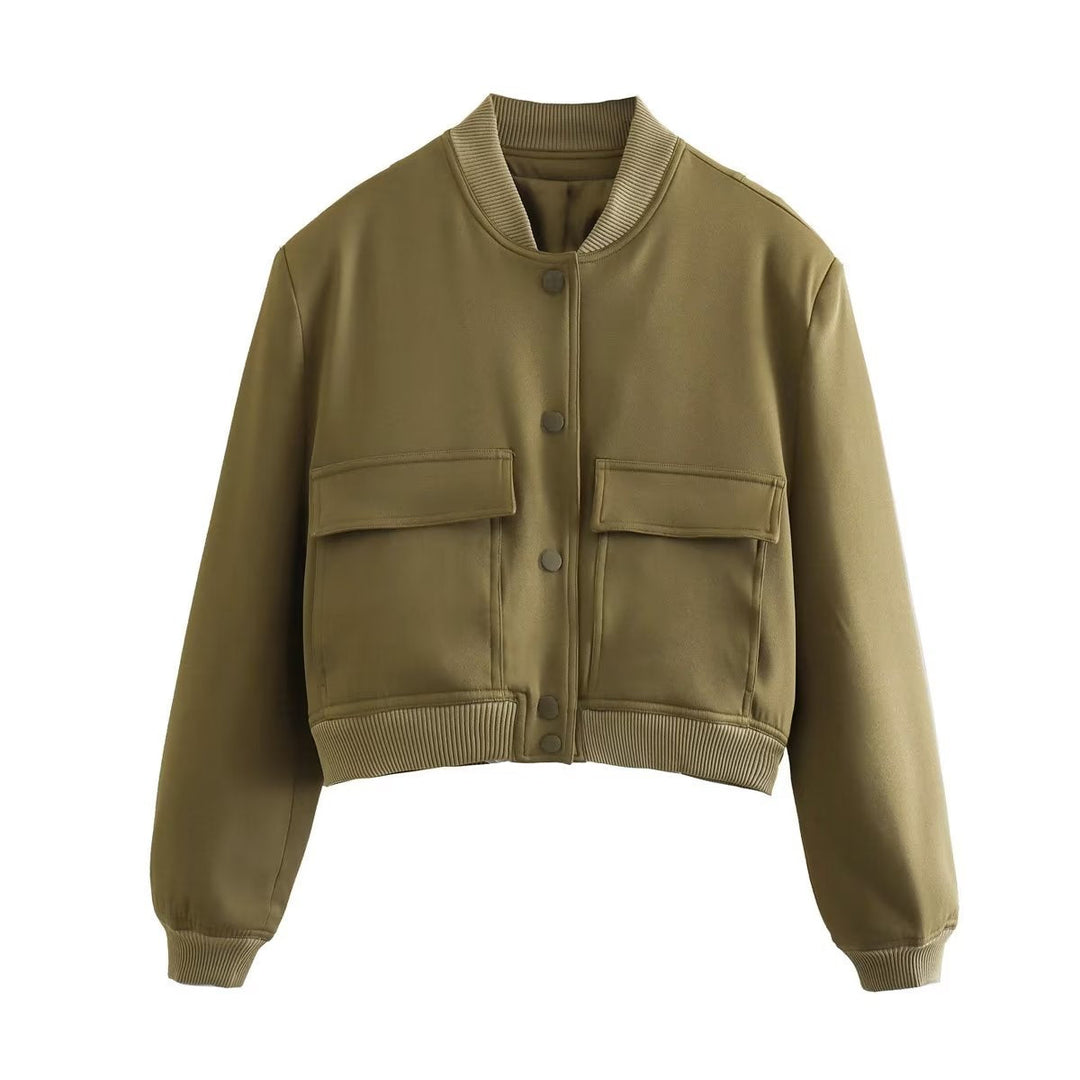 Levoire | Veste Courte Tendance Pour Femmes Avec Col Bomber