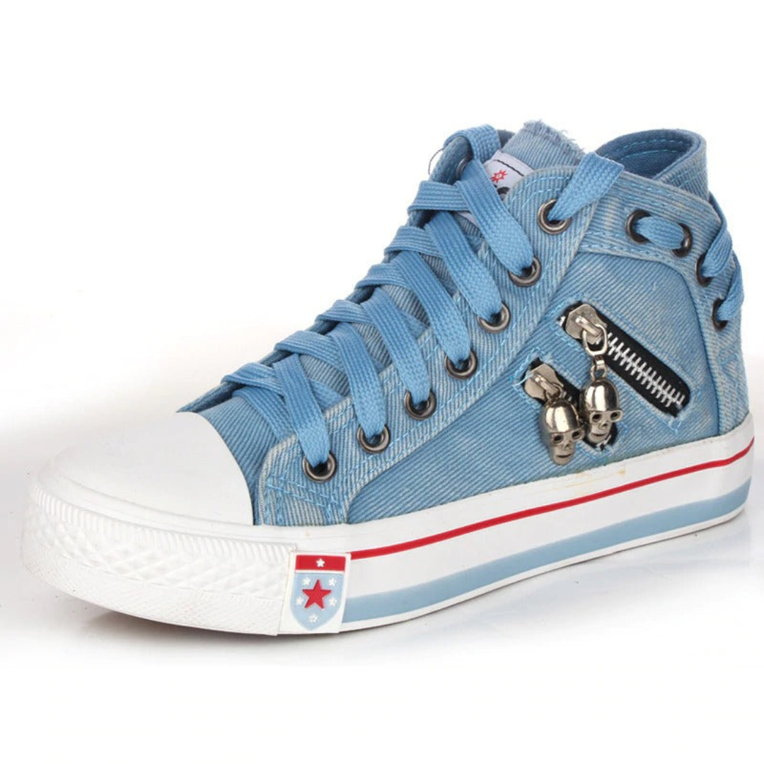 Levoire | Chaussures confort Jeans bleu