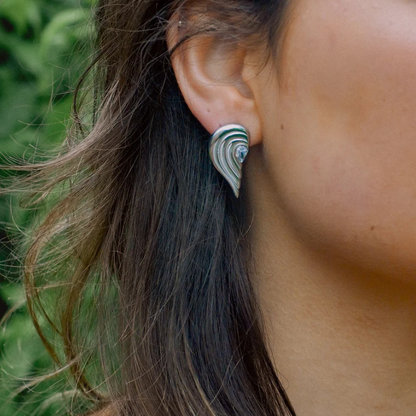 Levoire | Cœurs Brisés Boucles D'Oreilles Argent 2,8 cm