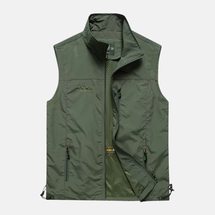 Levoire | Gilet Multifonction Léger Avec Poches Pour Hommes
