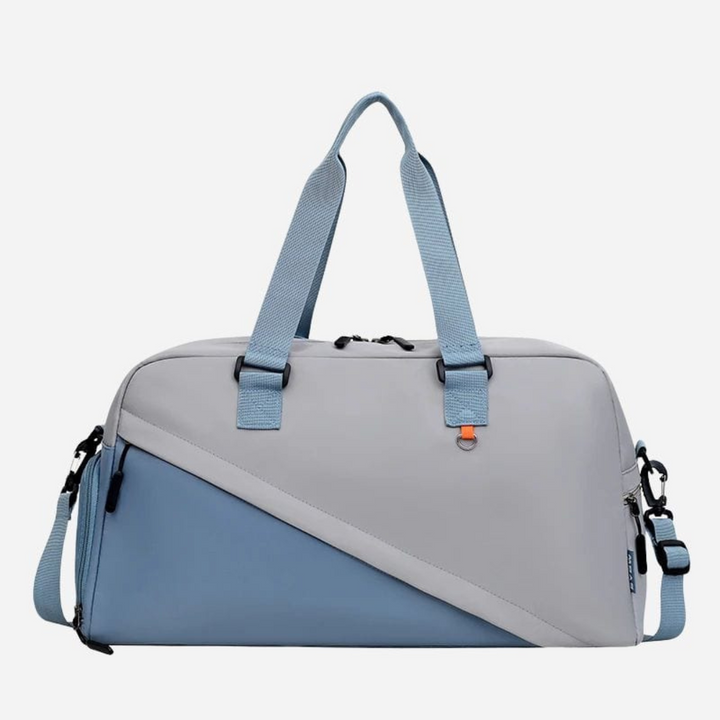 Levoire | Sac de voyage pour femmes avec espace de rangement supplémentaire Bleu
