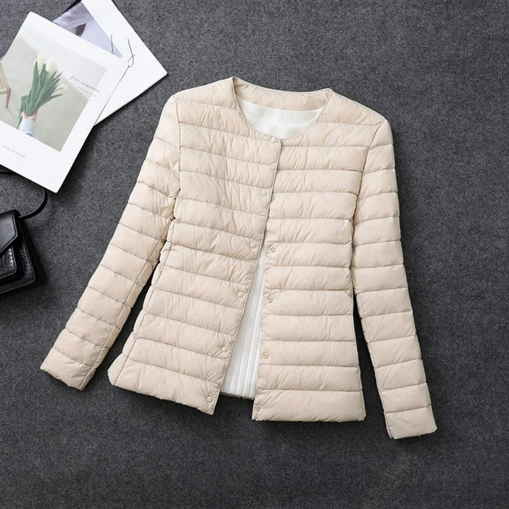 Levoire | Veste En Duvet Matelassée Légère Blanc