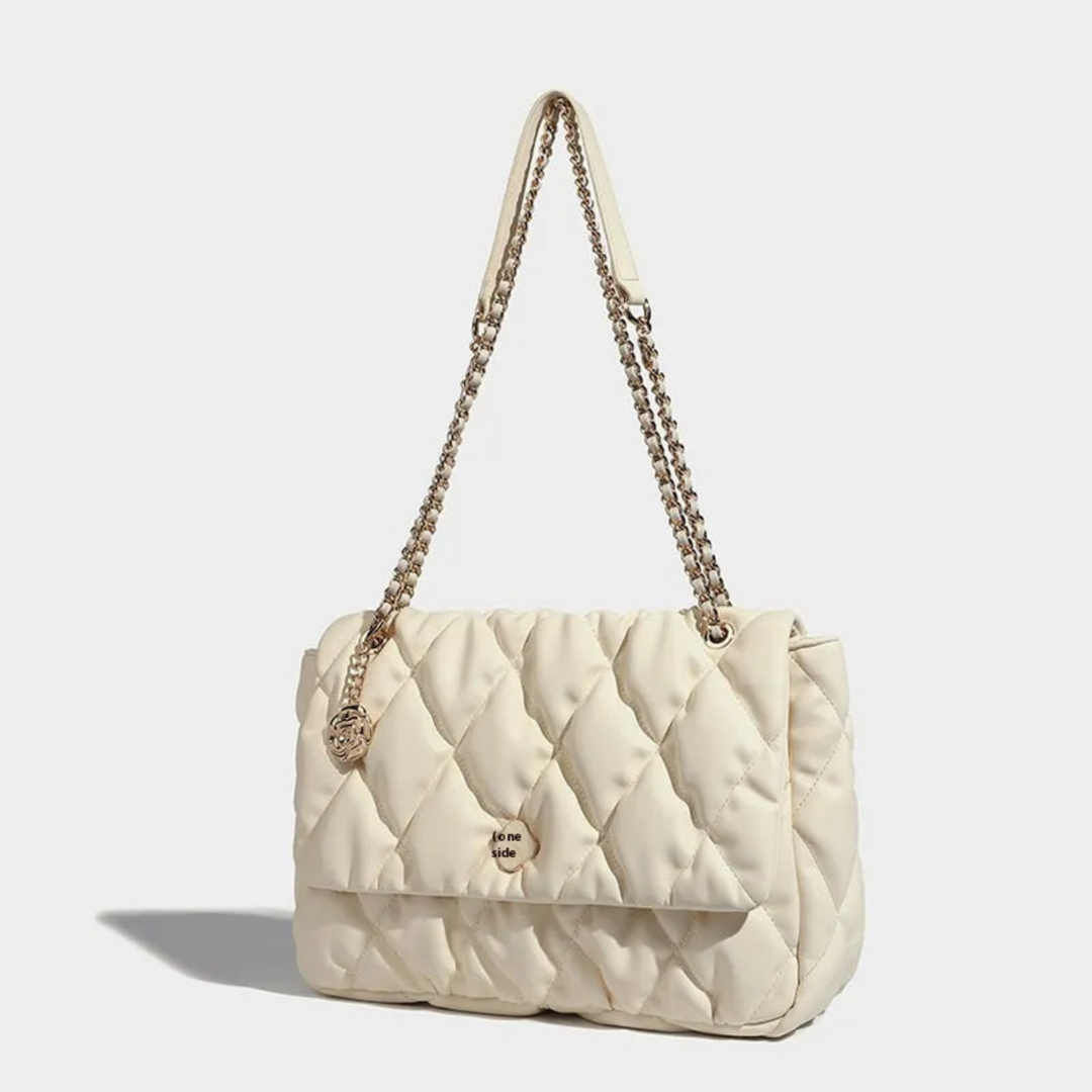 Levoire | Sac Élégant En Cuir Femme Beige