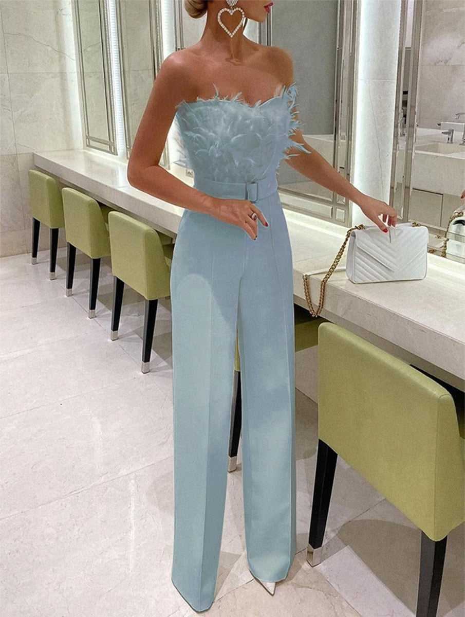 Levoire | Joli Body Avec Design En Tube Et Sans Bretelles Bleu