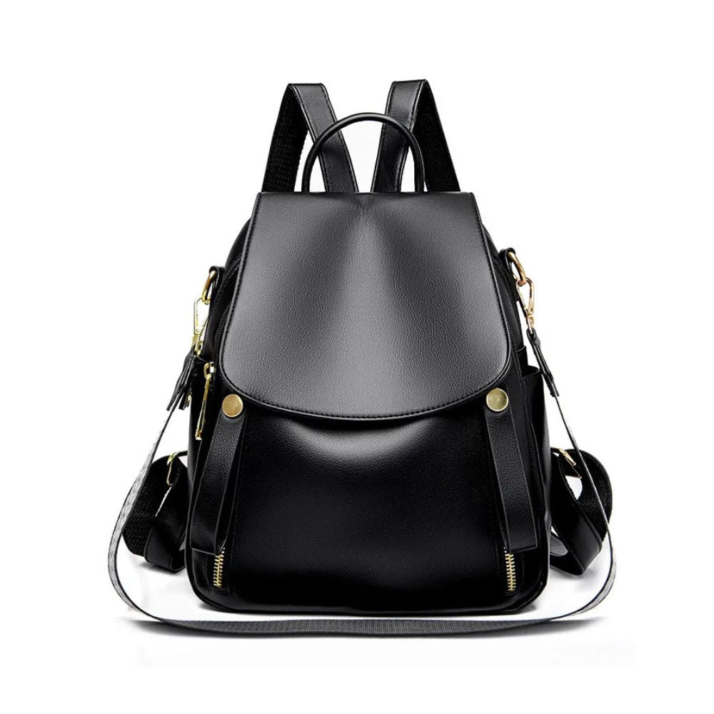 Levoire | Sac À Dos Élégant Avec Plusieurs Compartiments Pour Voyager Noir