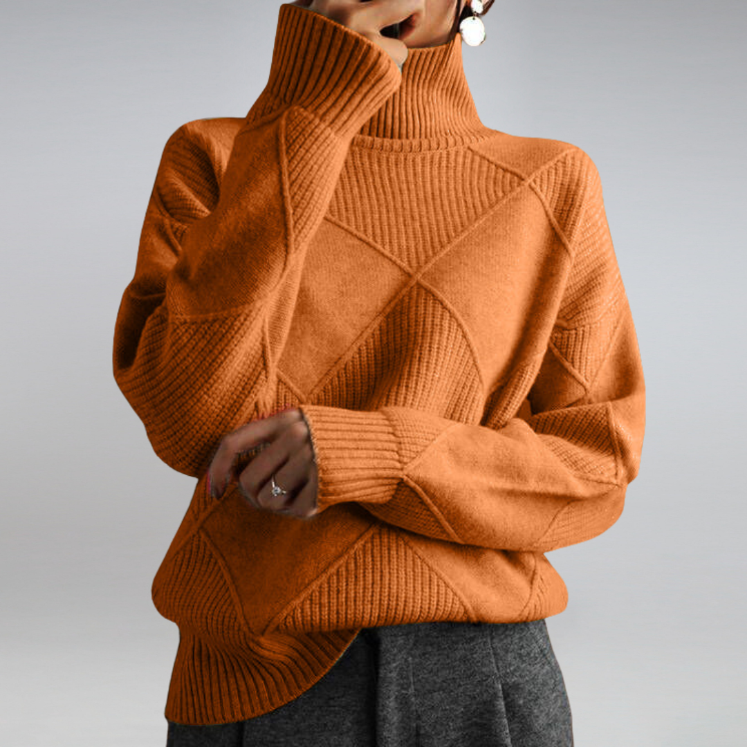 Levoire | Manteau Laine Femme Orange