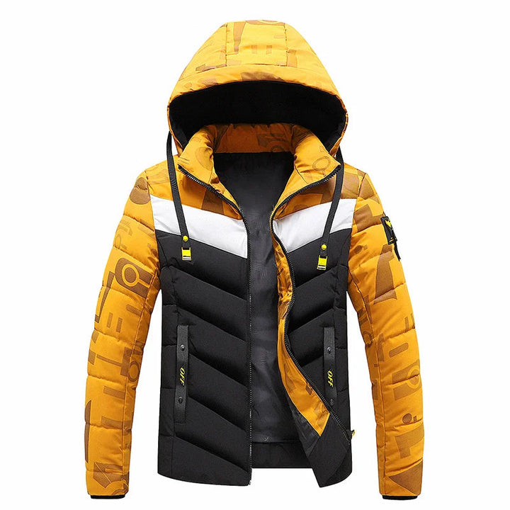 Levoire | Parka Idéal Veste Pour Hommes Jaune