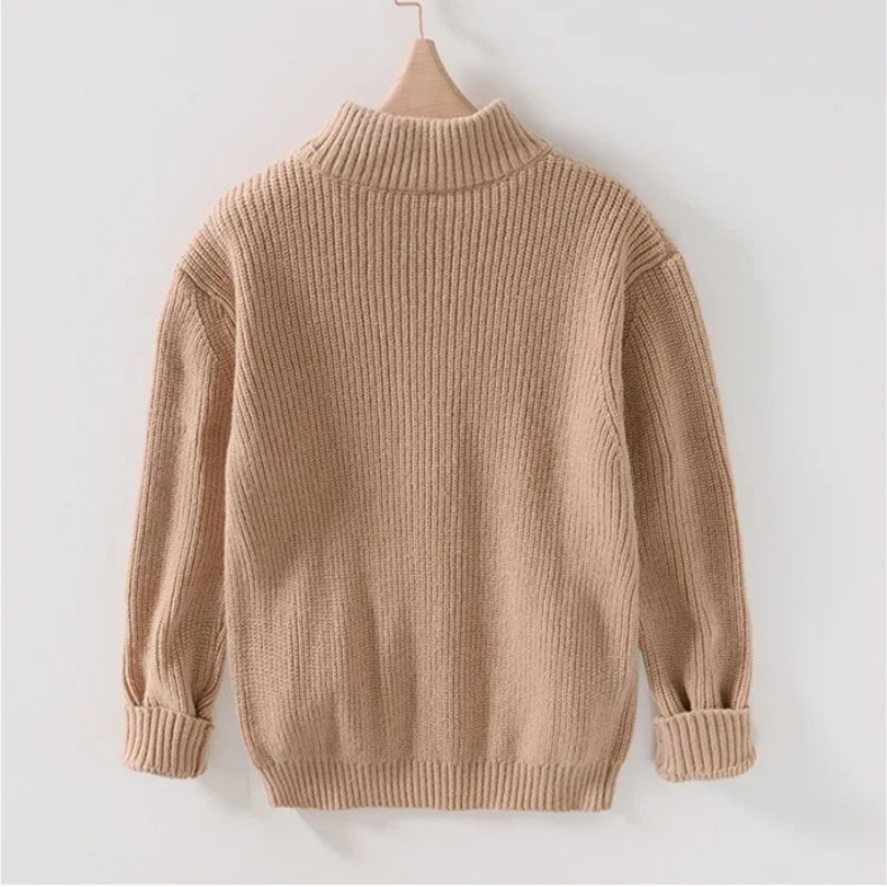 Levoire | Pull Long Manches Chaud Avec Fermeture Éclair