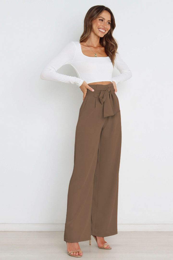 Levoire | Pantalon En Lin Pour Femmes Long