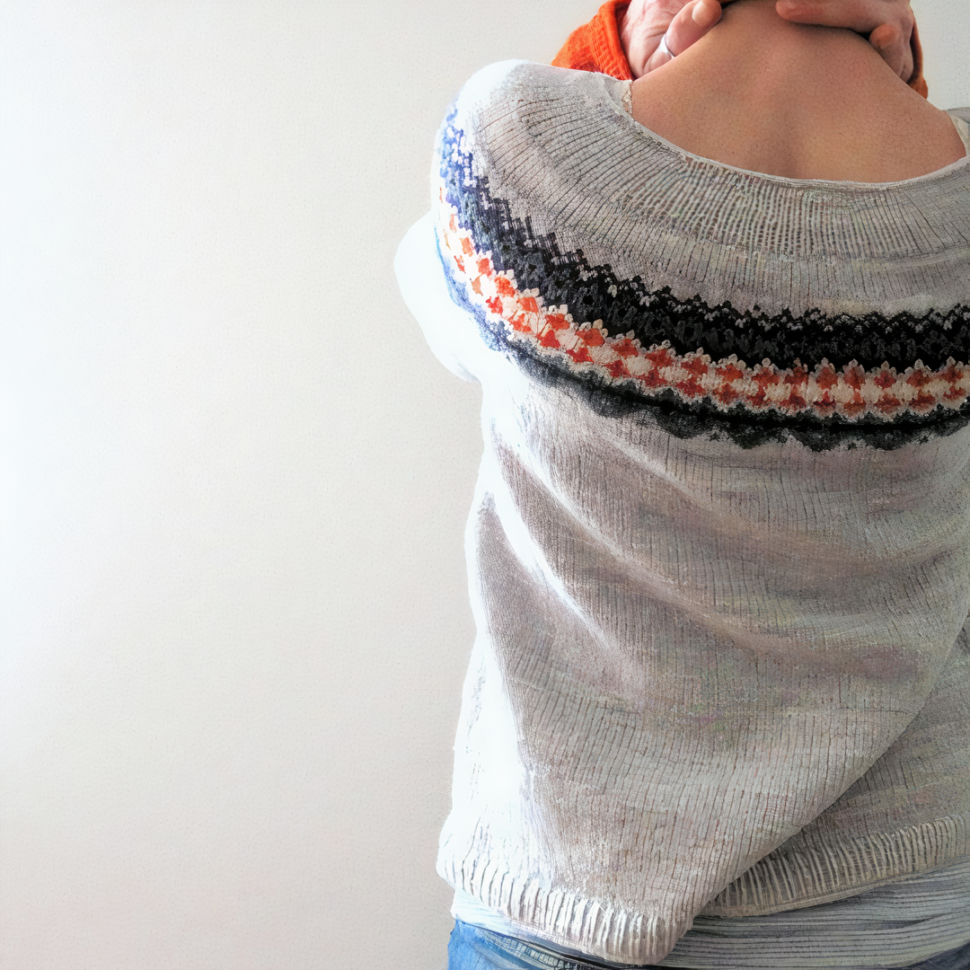 Levoire | Pull Tricoté Confortable Avec Imprimé