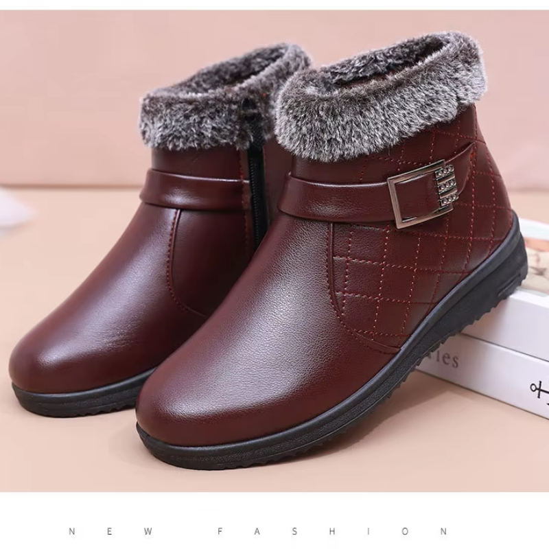 Levoire | Bottines Pour Femmes Chaudes Avec Semelle Épaisse Pour Un Maintien Et Un Confort Supplémentaires