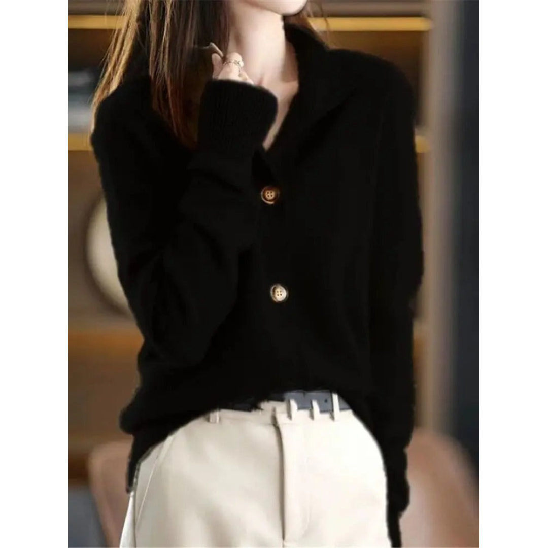 Levoire | Veste Élégante Pour Dames | Hiver Noir