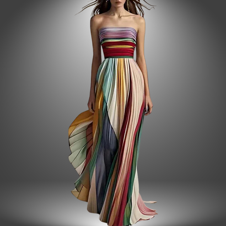 Levoire | Robe Longue Décontractée Premium Multicolore