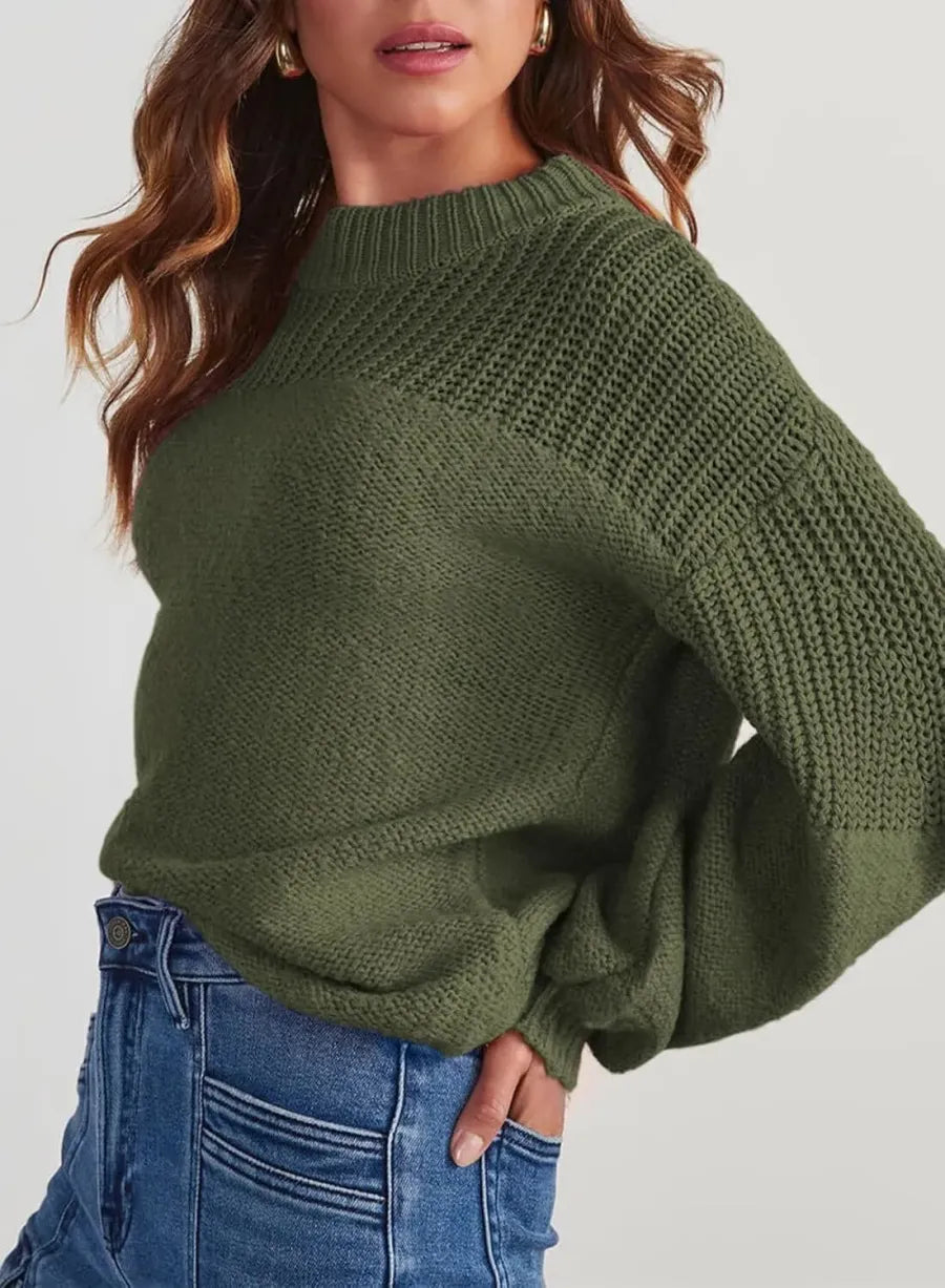 Levoire | Pull en tricot pour femmes Pull surdimensionné doux dans un style minimaliste
