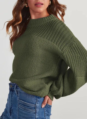 Levoire | Pull en tricot pour femmes Pull surdimensionné doux dans un style minimaliste