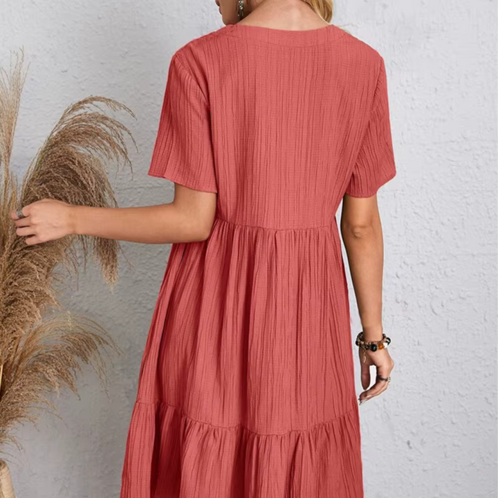 Levoire | Élégante et flatteuse robe plissée