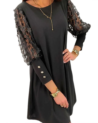 Levoire | Robe à manches bouffantes