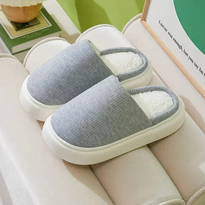 Levoire | Chaussures D'Intérieur Confortables Lisses Antidérapantes Douces Gris