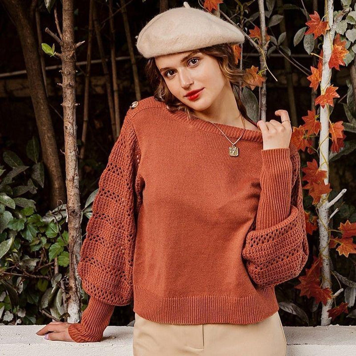 Levoire | Pull Femme Avec Design Unique Des Manches